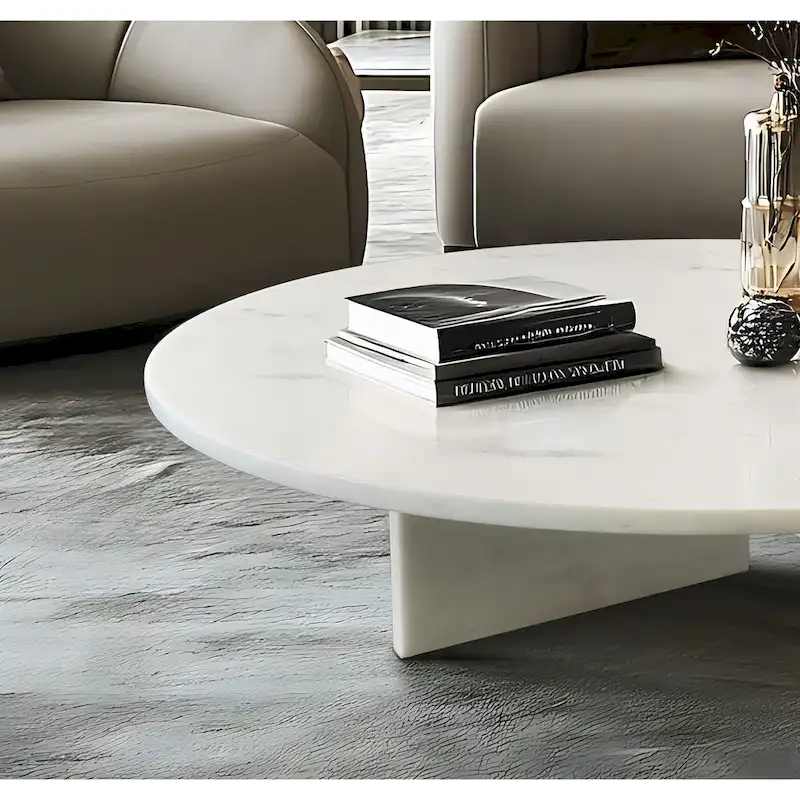 35.4 Natural Marble Stone Coffee Table