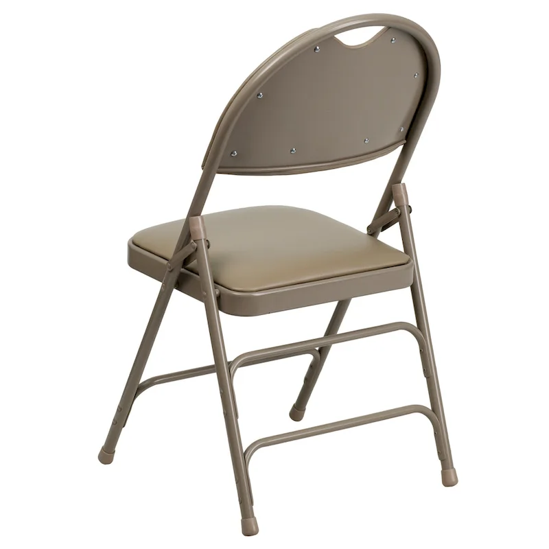 2 Pack Extra Large Ultra-Premium Triple Braced Folding Chair