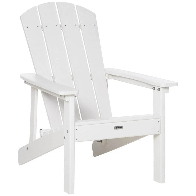 Adirondack Chair,Faux Wood Patio&Fire Pit Chair,Weather Resistant HDPE
