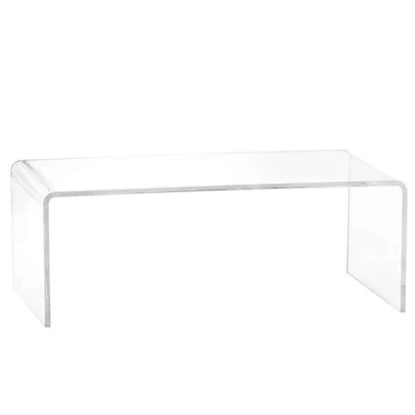 Plyler Modern Transparent Acrylic Coffee Table