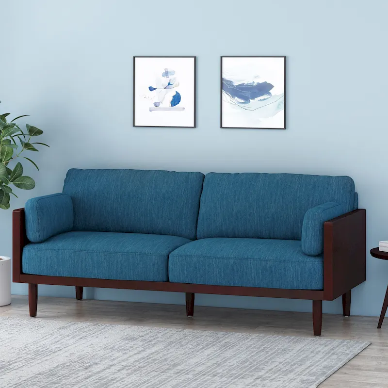 Fabric Three-Seater Sofa