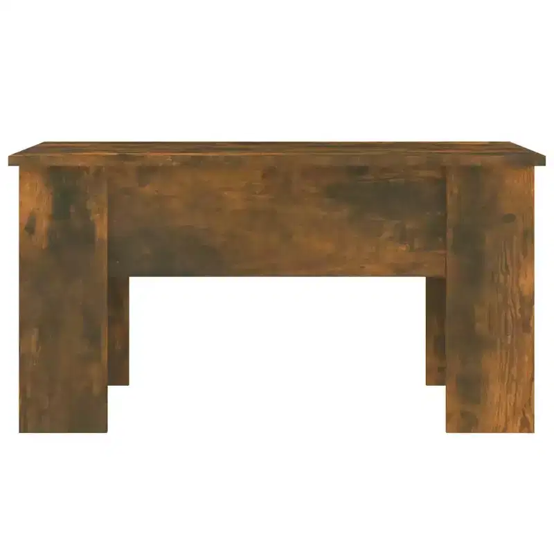 Coffee Table Smoked Oak Engineered Wood Medium