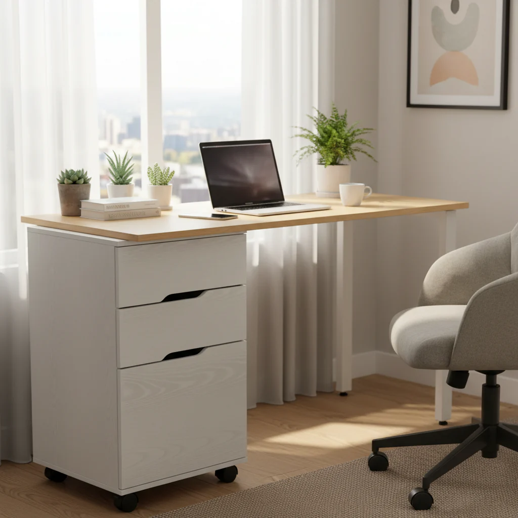 File Cabinet 3 Drawer - 31.3D x 15.7W x 24.4H