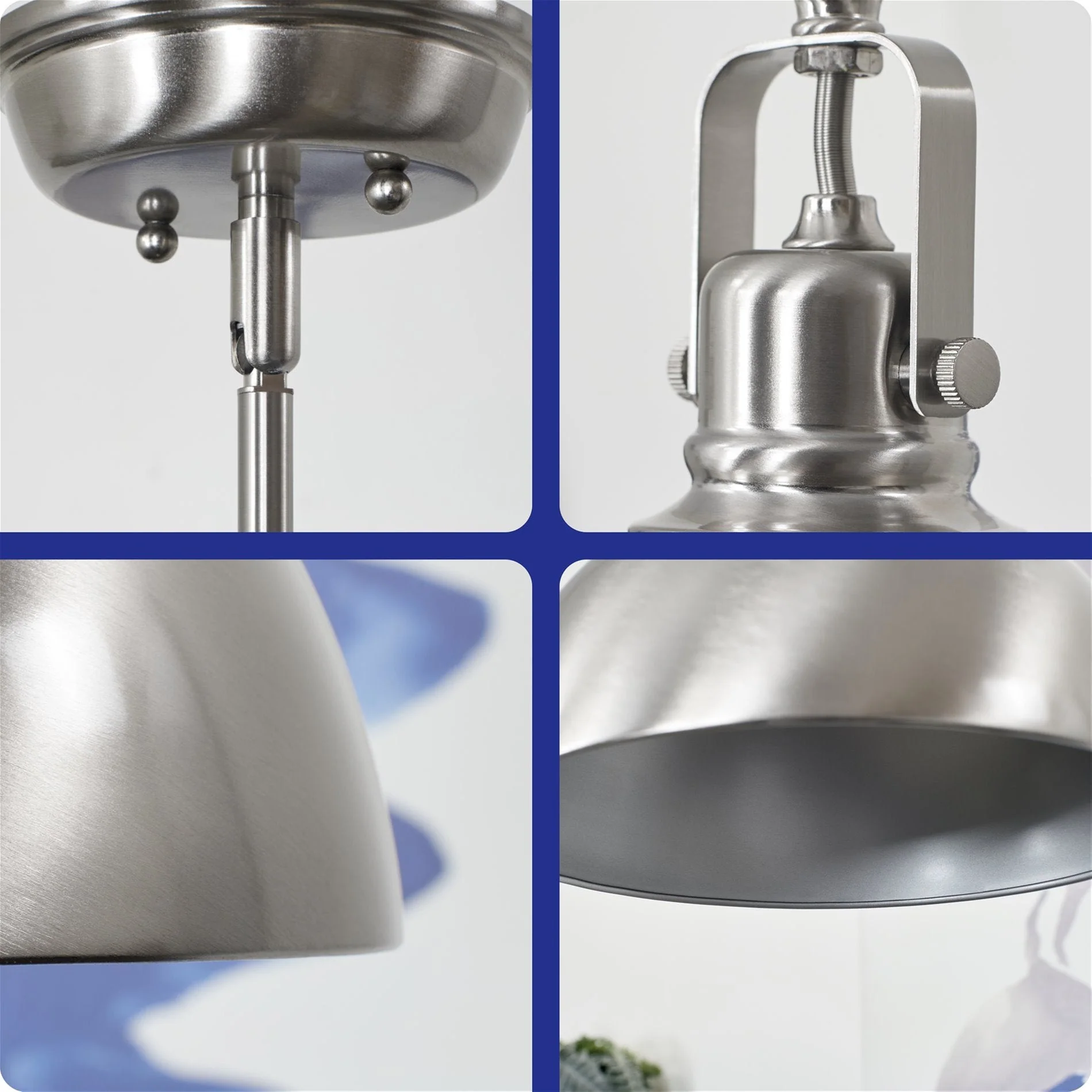 Belle 9 Contemporary Industrial Pendant Light