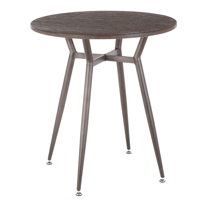 Carbon Loft Barton Industrial Round Dinette Table