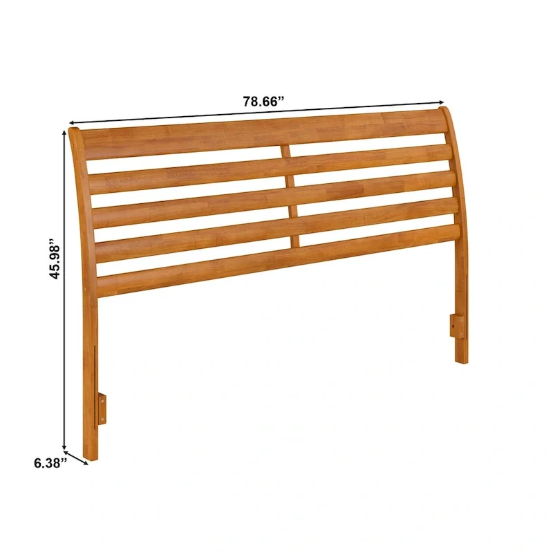 Savannah Solid Wood Headboard with Attachable Charger
