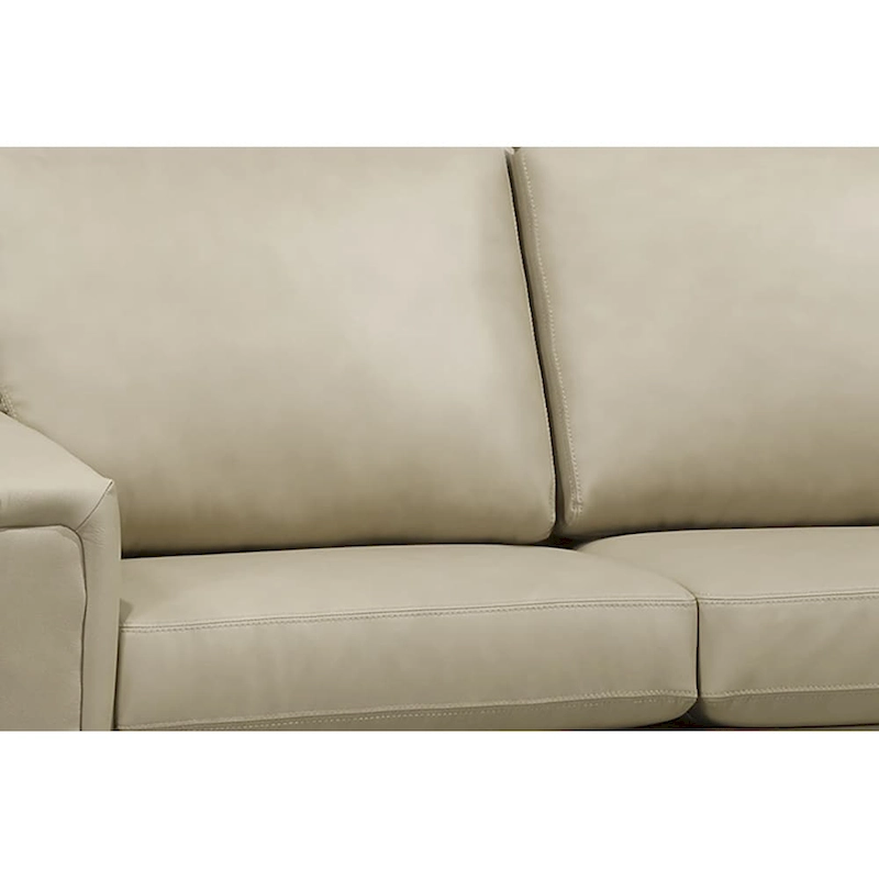 Lessa Modern Premium Top Grain Leather Sofa