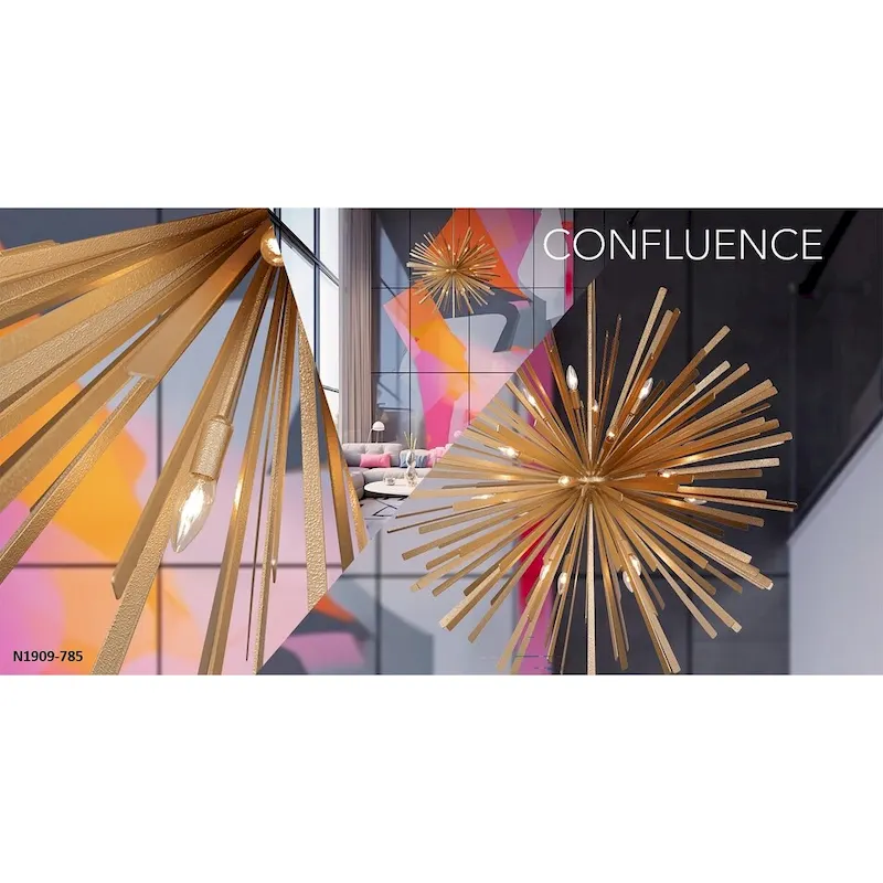 Metropolitan Confluence - 12 Light Pendant