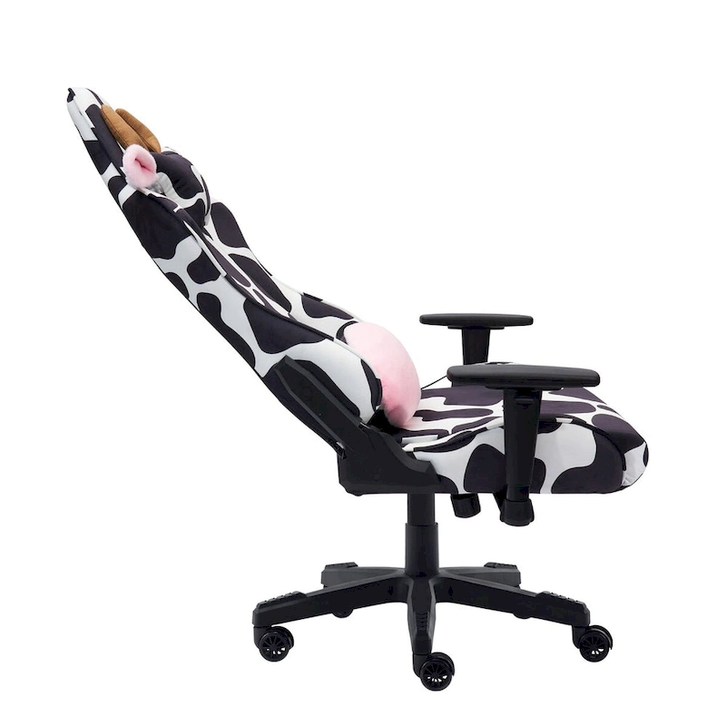 Fun Cow Print Luxx Series Adjustable Gaming Chair