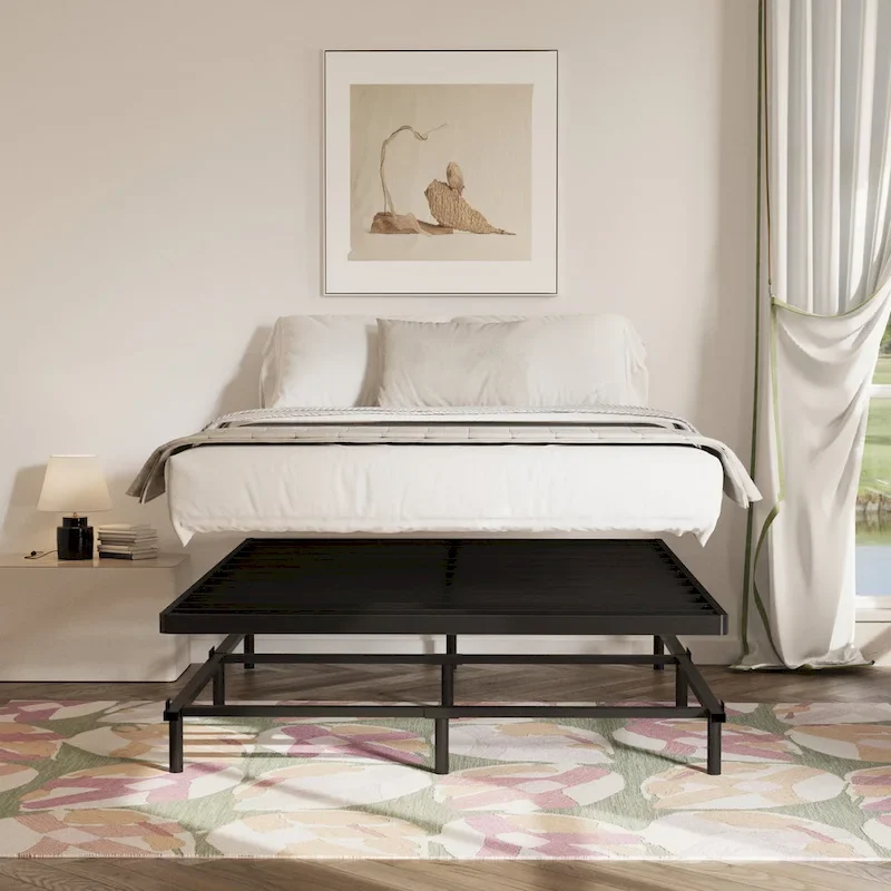 7 Inch Adjustable Steel Bed Frames Heavy Duty
