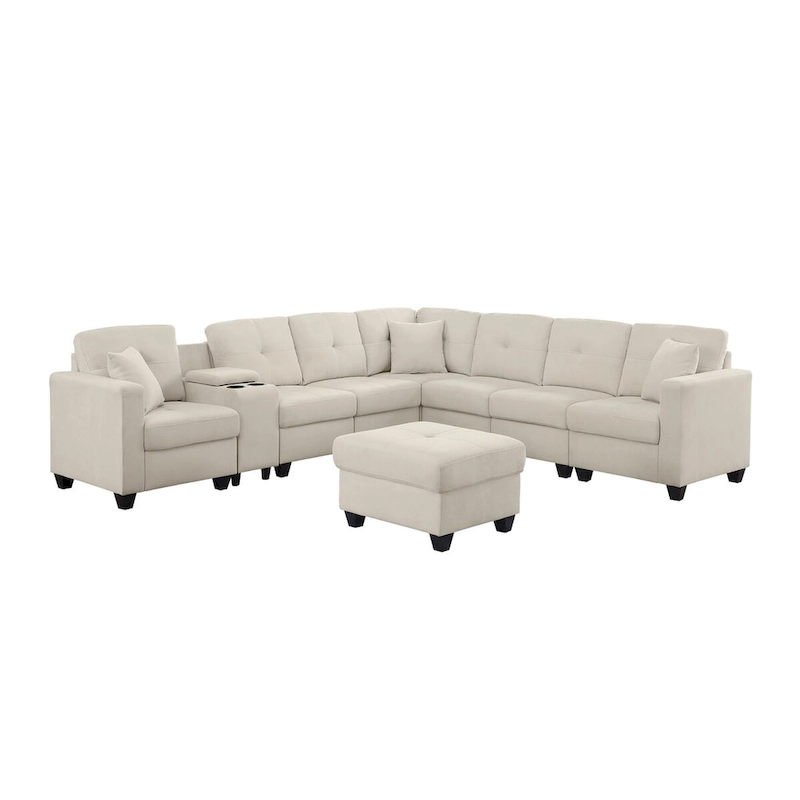 Velvet Modular Sectional Sofa