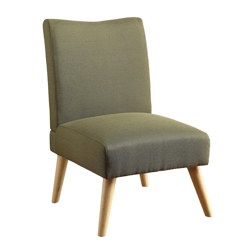 Pind Mid-Century Modern Fabric Padded Accent Chair by Furniture of America