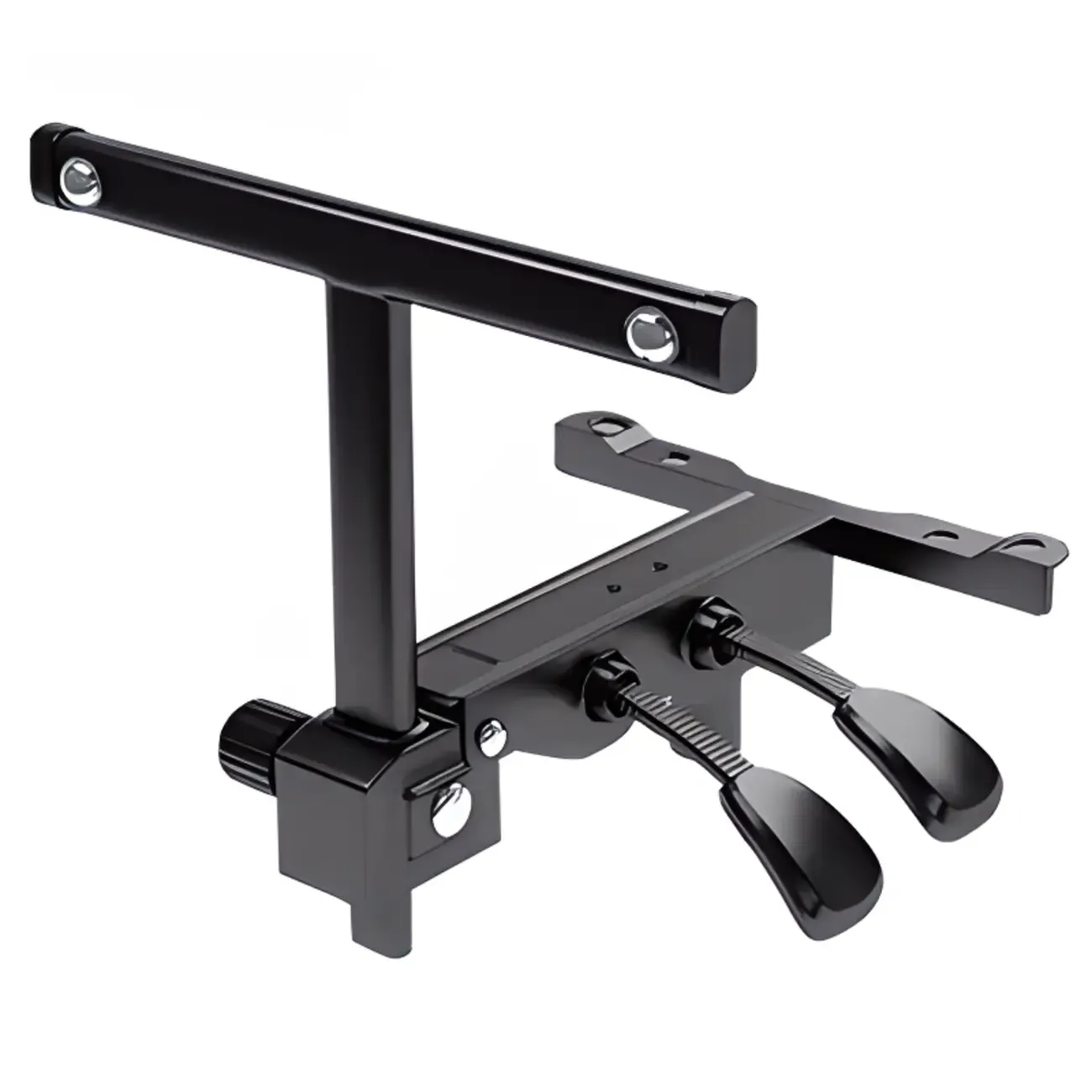 Modern White Fabric Upholstered Adjustable Swivel Office Chair