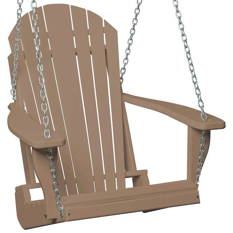 Poly Lumber Adirondack Swing Chair with Chains