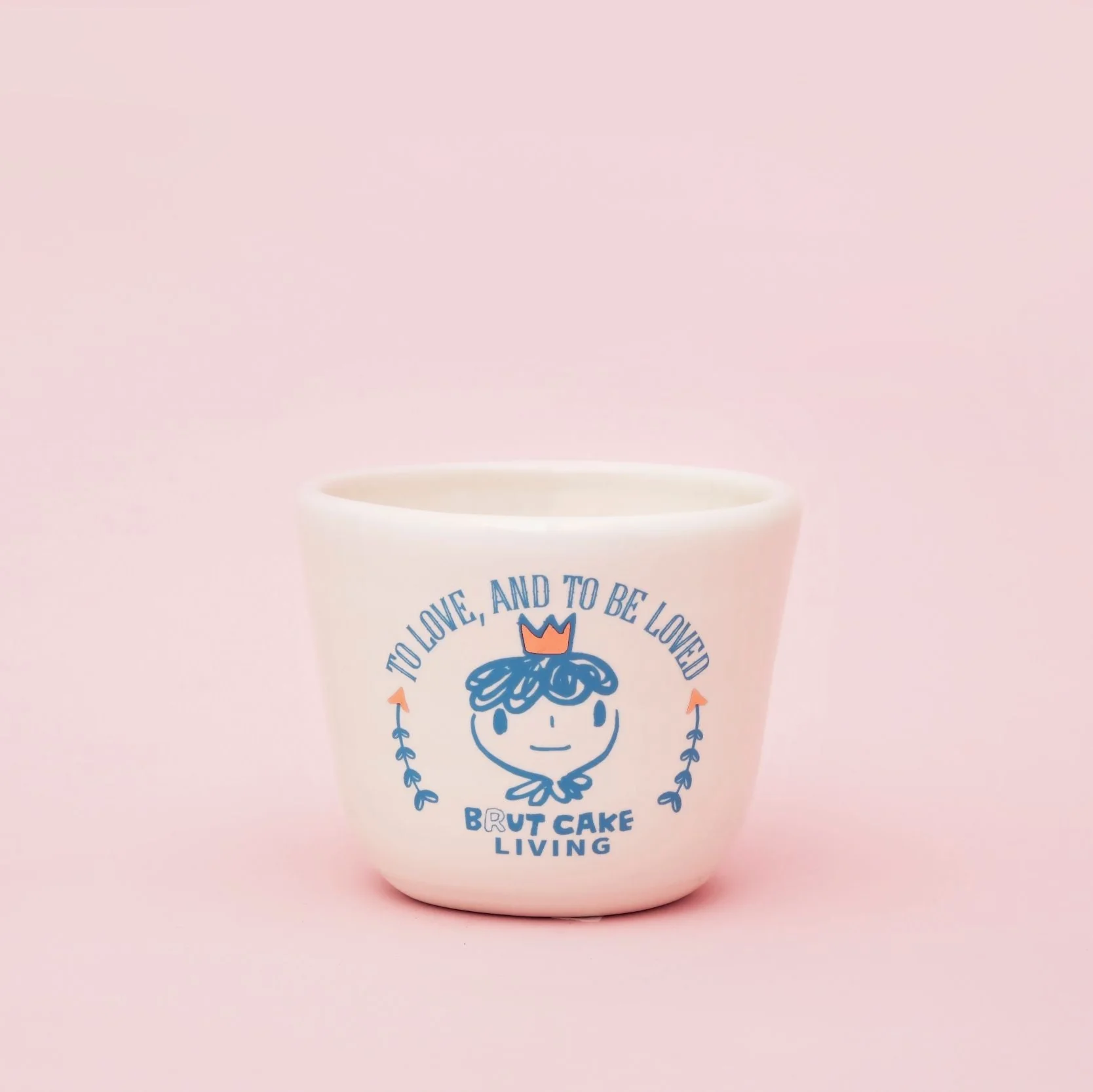 Brut Cake 100 Smiling Mugs Uplift Series Louie 9.5cm