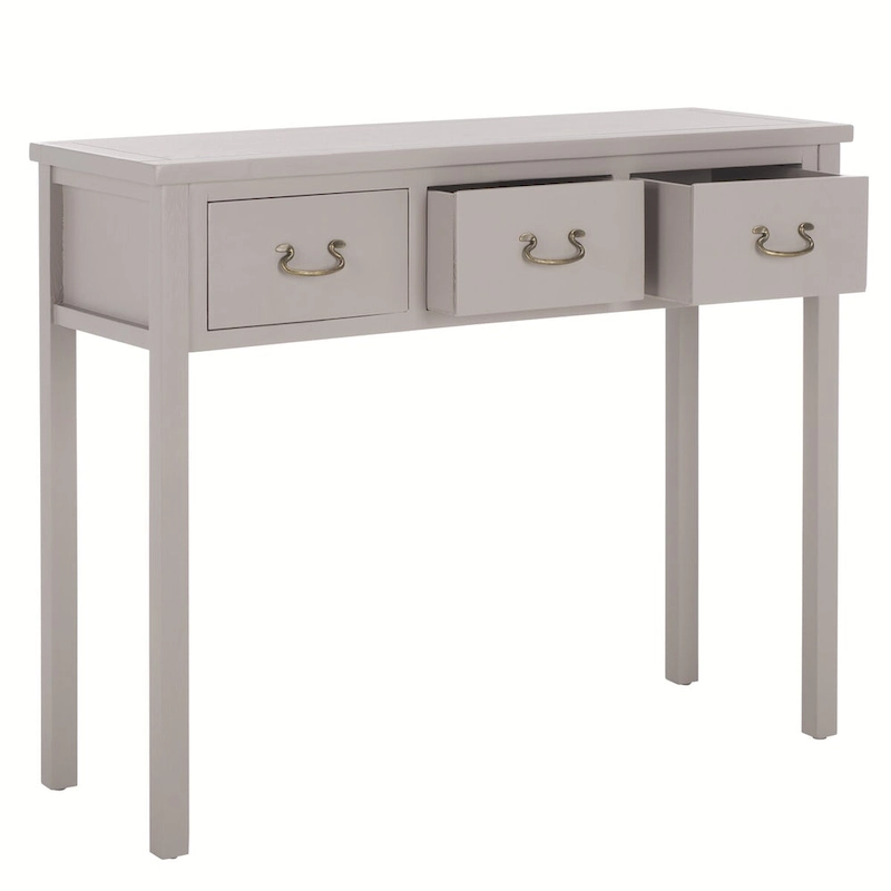 SAFAVIEH Marleine Antiqued Grey Console Table - 39.4  x 14.2  x 31.7  - 39Wx14Dx32H