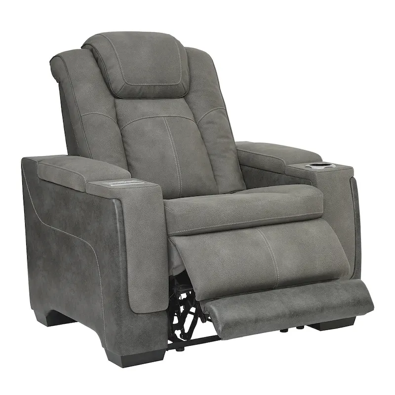 Next-Gen DuraPella Power Recliner with Adjustable Headrest