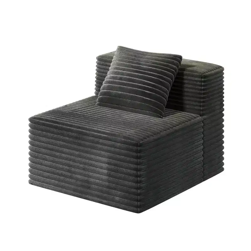 Whisen Modular Sectional Sofa with Chaise, L Shaped Cloud Couch, No Assembly Required