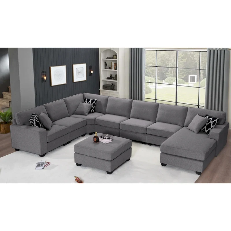 Flexible Combination Module Reversible Sectional Sofa