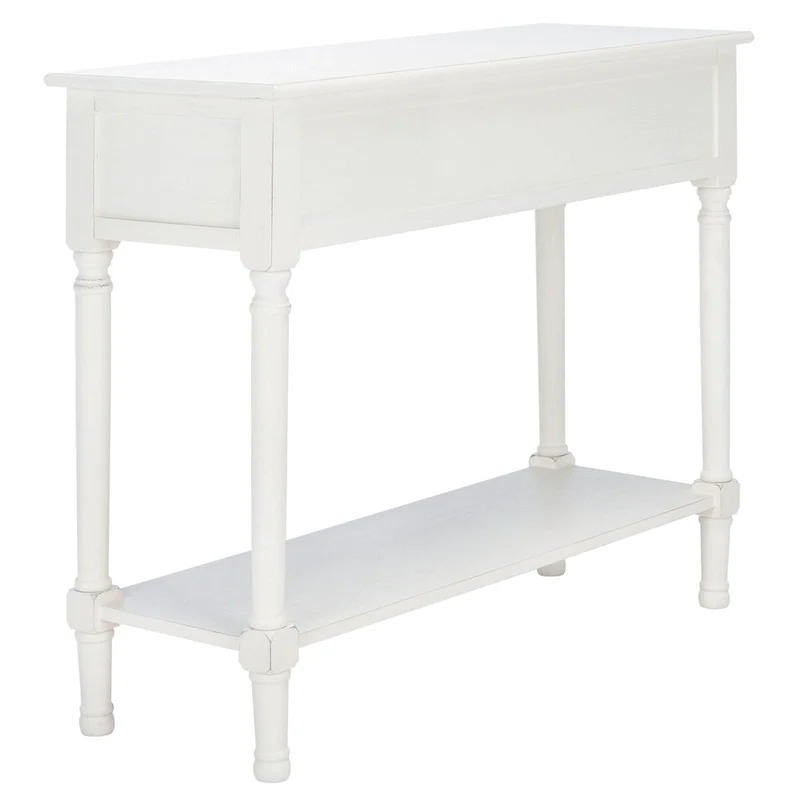 SAFAVIEH Tinnie 2-Drawer Console Table - 36 W x 13 L x 29.5 H - 36Wx13Dx30H