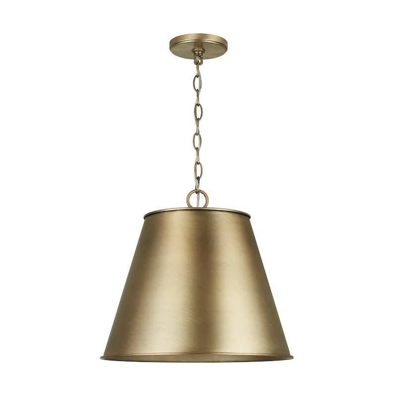 Welker 1-light Aged Brass Hanging Pendant