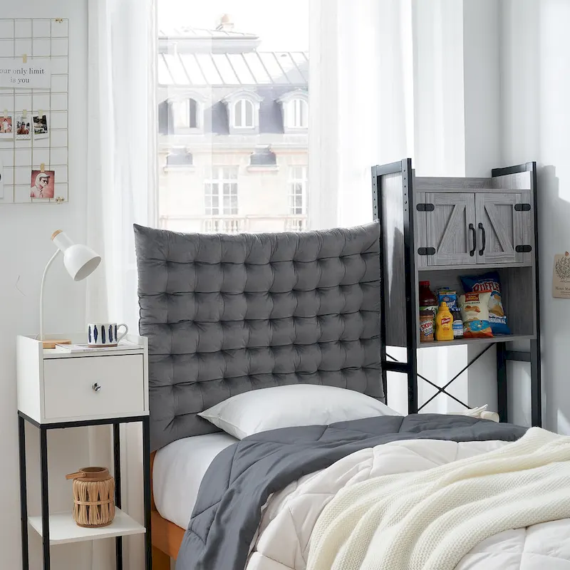 Rainha Cushion Tufted College Headboard by DormCo