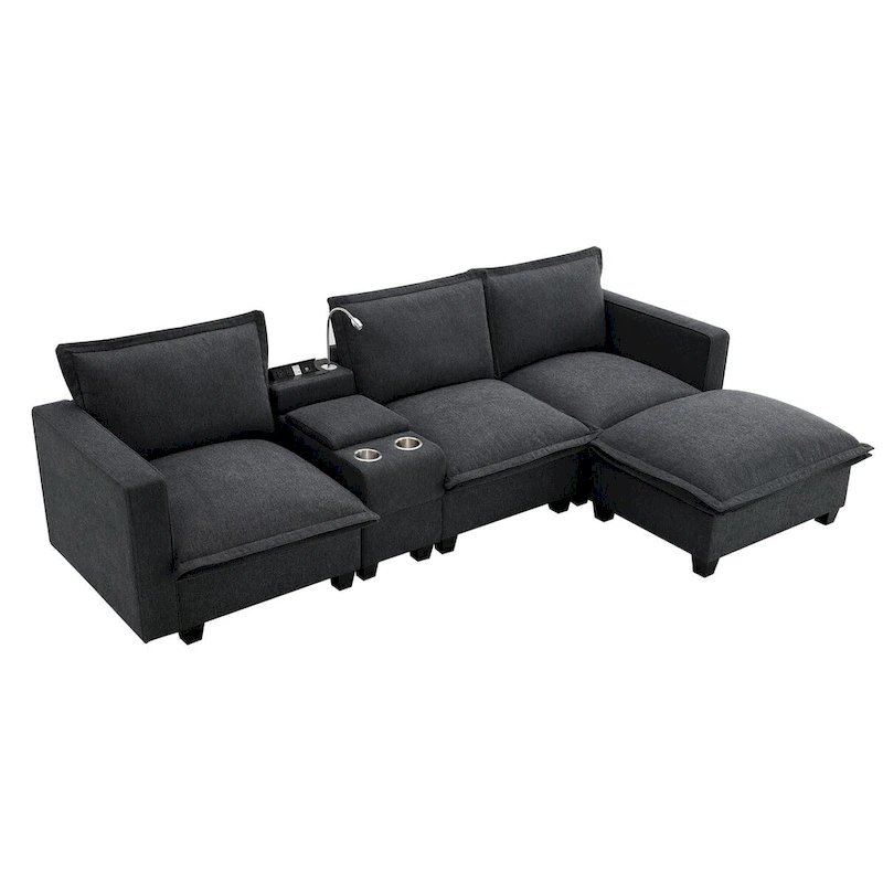 Harper&Bright Designs Modern Multi-fuctional Sectional Cloud Sofa