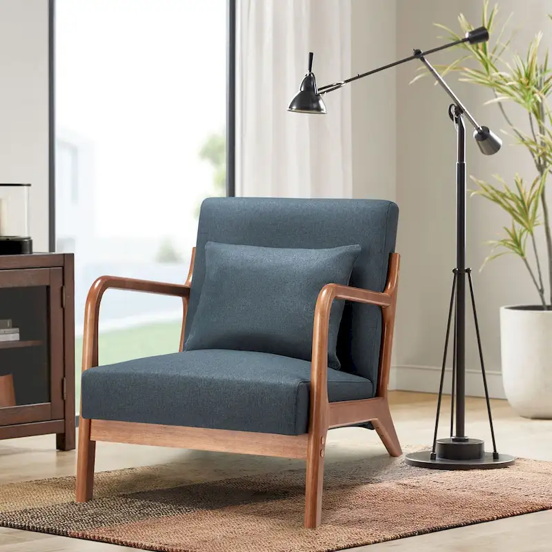 AECOJOY Mid Century Modern Living Room Reading Comfy Lounge Chairs