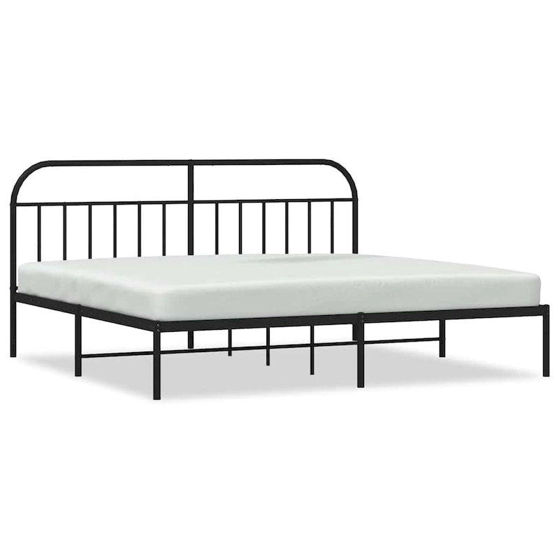 vidaXL 12 Inches Metal Bed Frame No Mattress