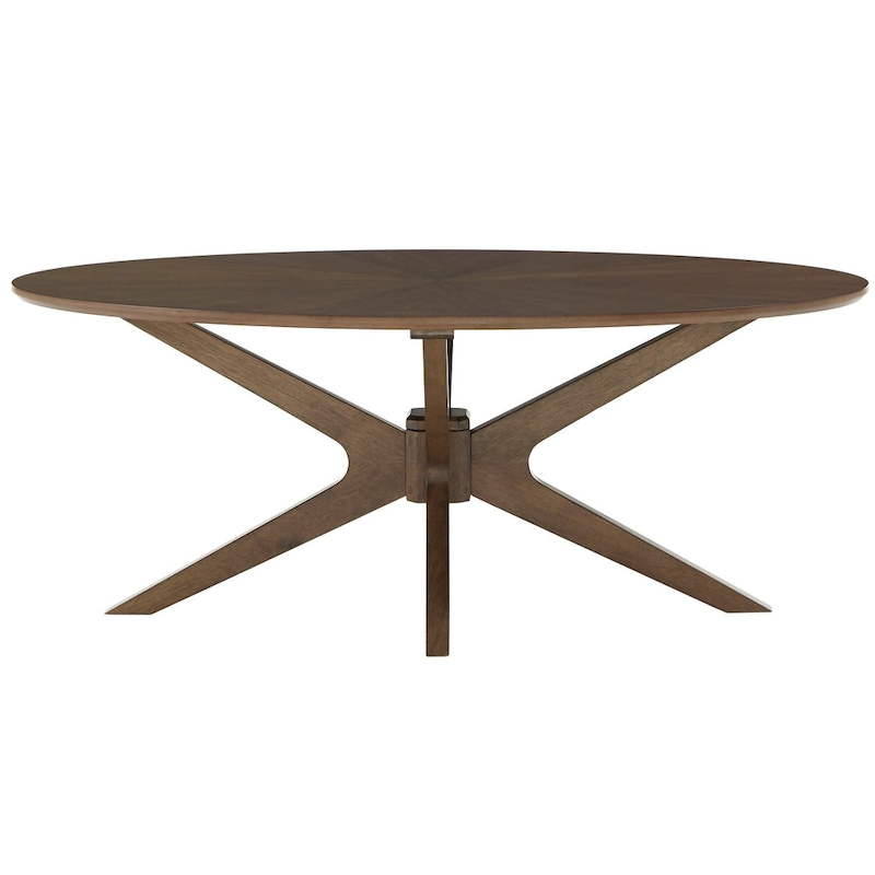 Rondo Mid-Century Walnut Finish Tables by iNSPIRE Q Modern