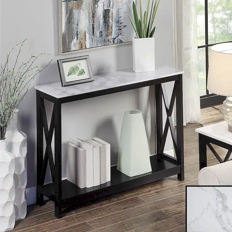 Convenience Concepts Console Table with Shelf
