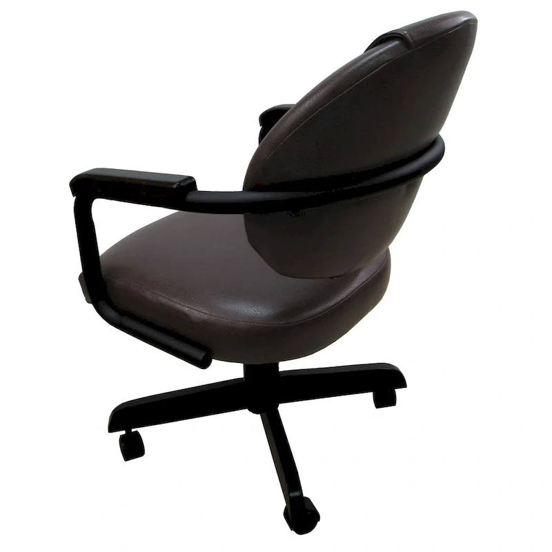 Swivel Tilt Kitchen Caster Chair with Wheels M-79 - 18 inch Seat