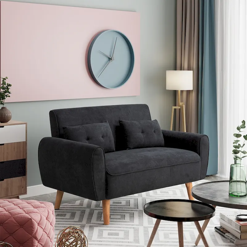 Futzca 47 Modern Loveseat Sofa