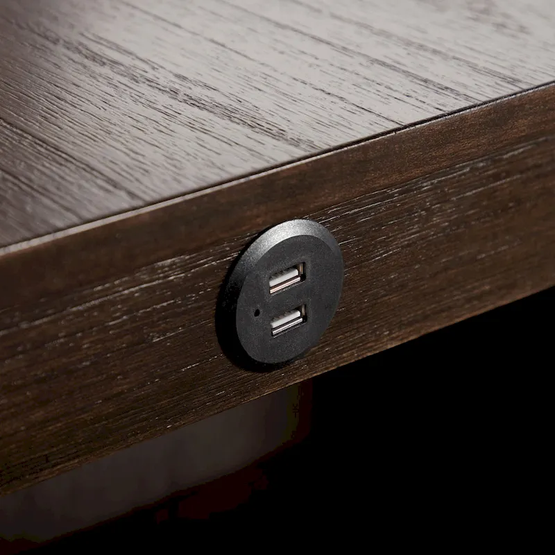 Furniture of America Vesper 3-Piece Counter Height Dining Set with Shelving