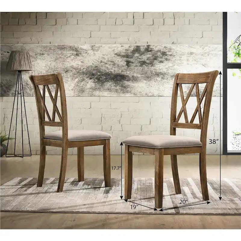 Upholstered Dining Chair Set Of 2