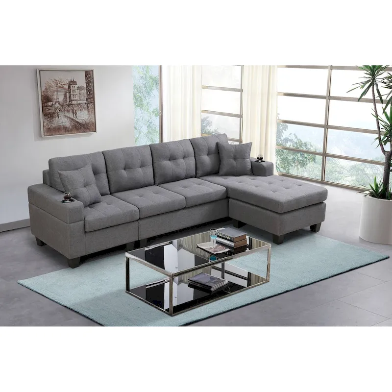 Comfortable and relaxing sofa,interchangeable left and right