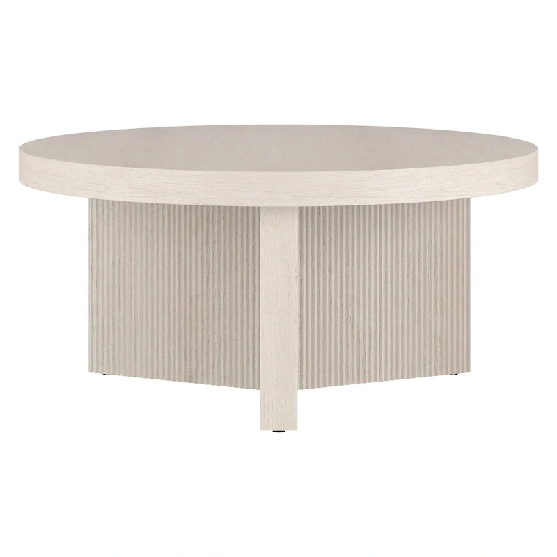 Holm 32  Wide Round Coffee Table - 32  Wide