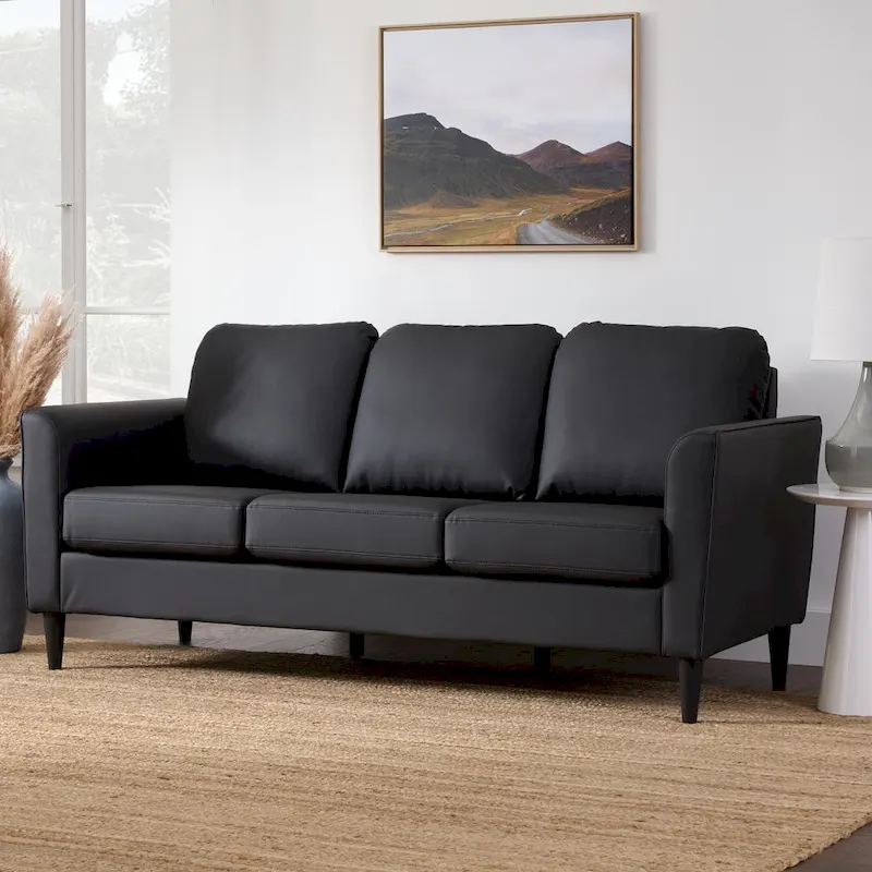 Brookside Clara 73 Upholstered Curved Arm Sofa