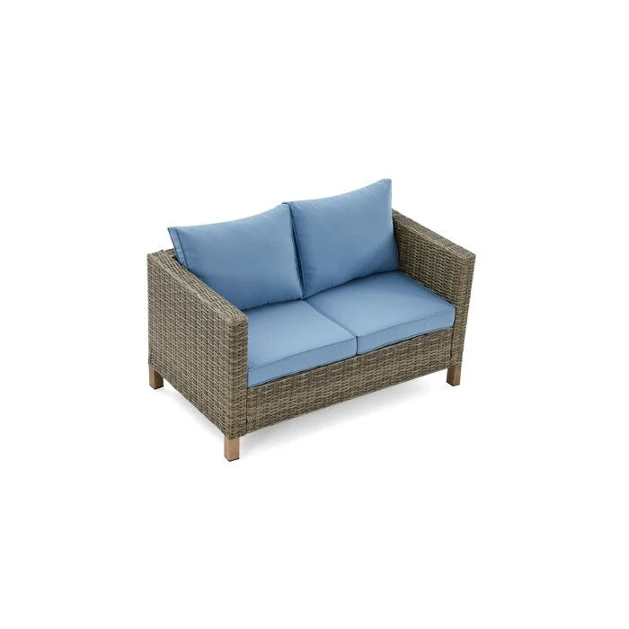 6 Piece Sectional Seating Group with Cushions