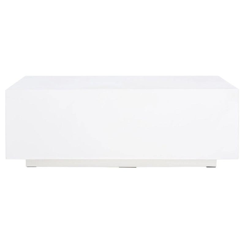 SAFAVIEH Dina Rectangle Coffee Table - 40 W x 20 D x 14 H - 40Wx20Dx14H