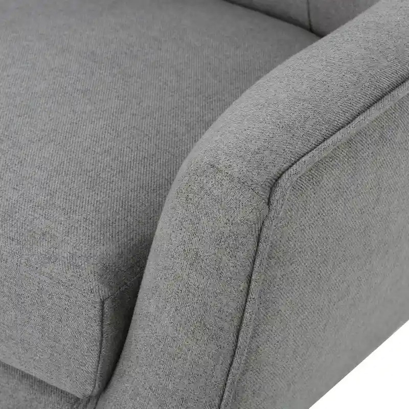 Grey 32.5 High Back Wingback Chair