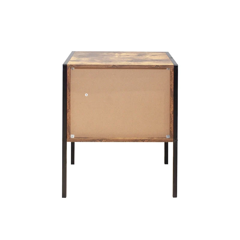 Industrial-style Nightstand (Set of 2)