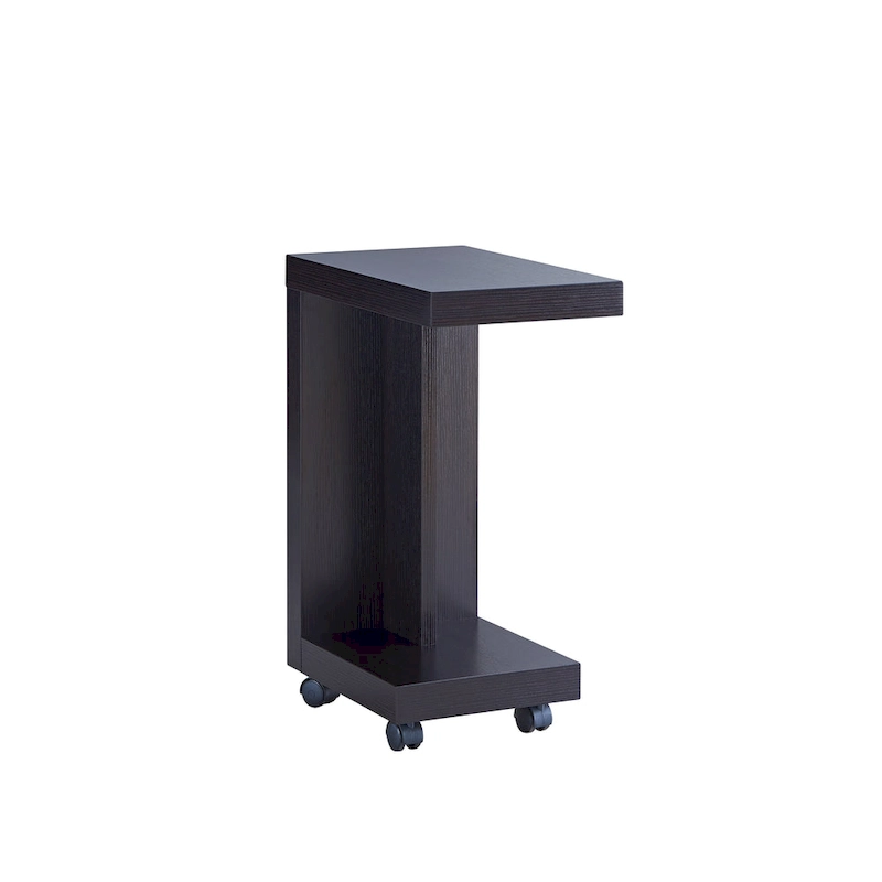 Otis Modern Mobile 18-inch 1-Shelf Side Table by Furniture of America