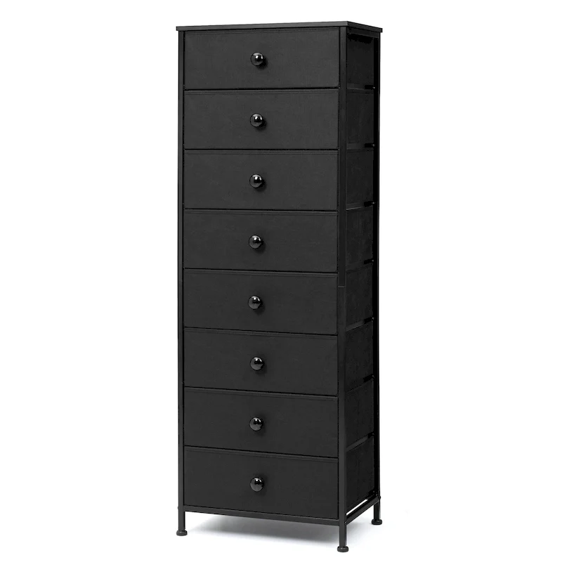 VredHom 8 Dresser Vertical Storage Tower Cabinet