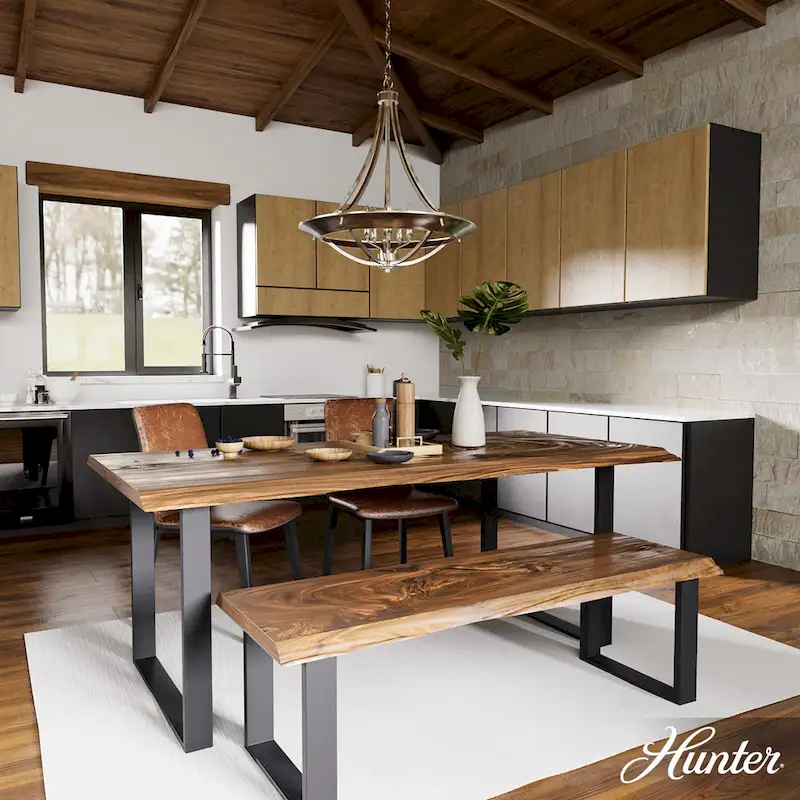 Hunter Perch Point Pendant - Island, Dining, Entry - Rustic, Mountain, Modern