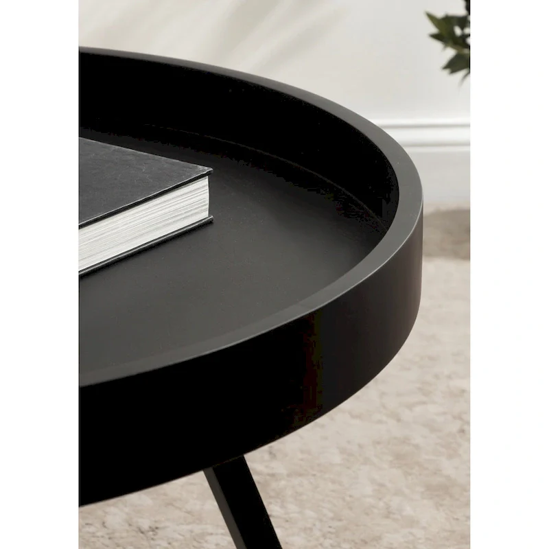 Kate and Laurel Avery 30-inch Round Coffee Table - 30 Diameter
