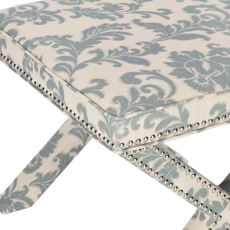 SAFAVIEH Shavonne X-Bench Ottoman
