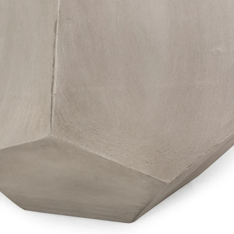 Felix Lightweight Concrete Side Table by Christopher Knight Home
