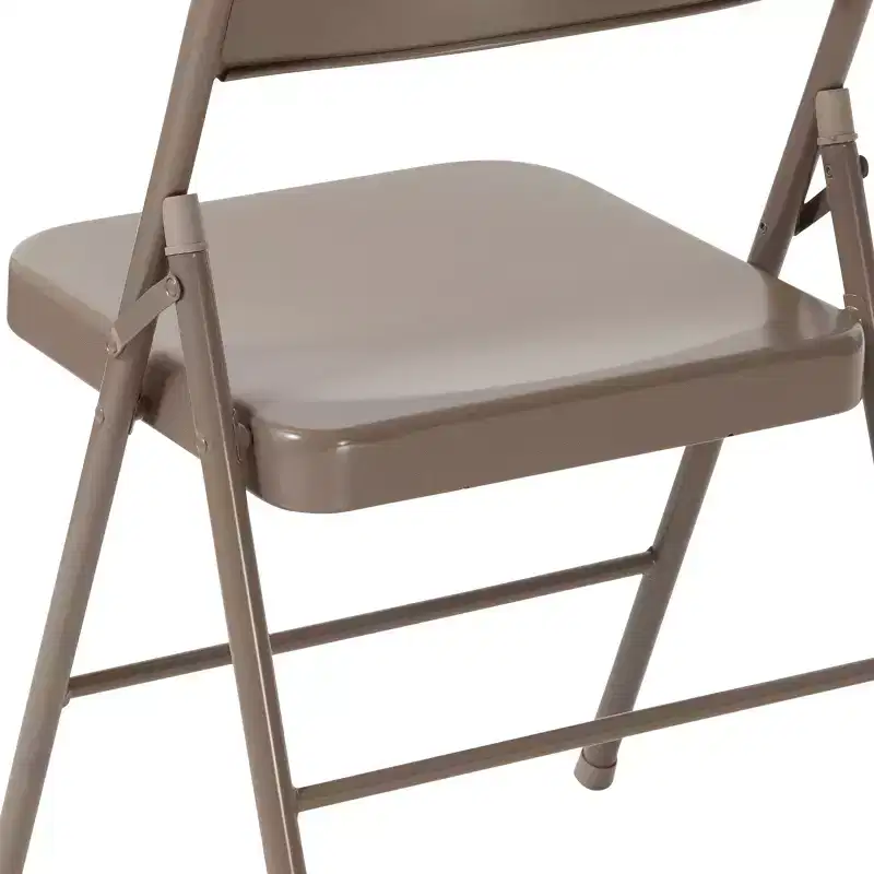 Flash Furniture 4 Pack HERCULES Series Double Braced Metal Folding Chair
