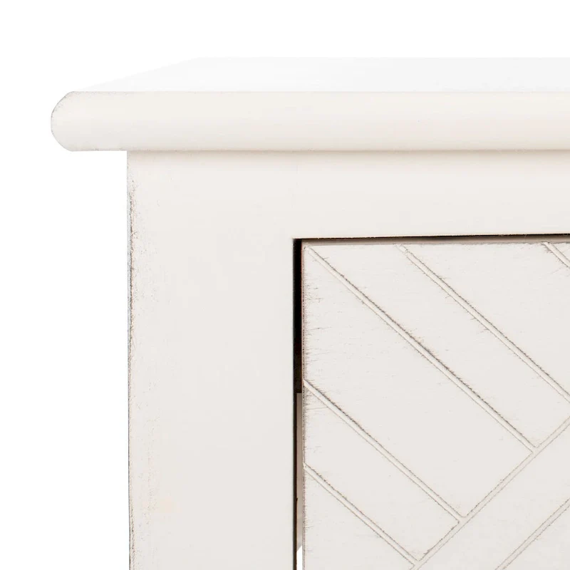 SAFAVIEH Jeanie 3-Drawer Bottom Shelf Console Table - 47.3 W x 13 L x 29.5 H - 47Wx13Dx30H